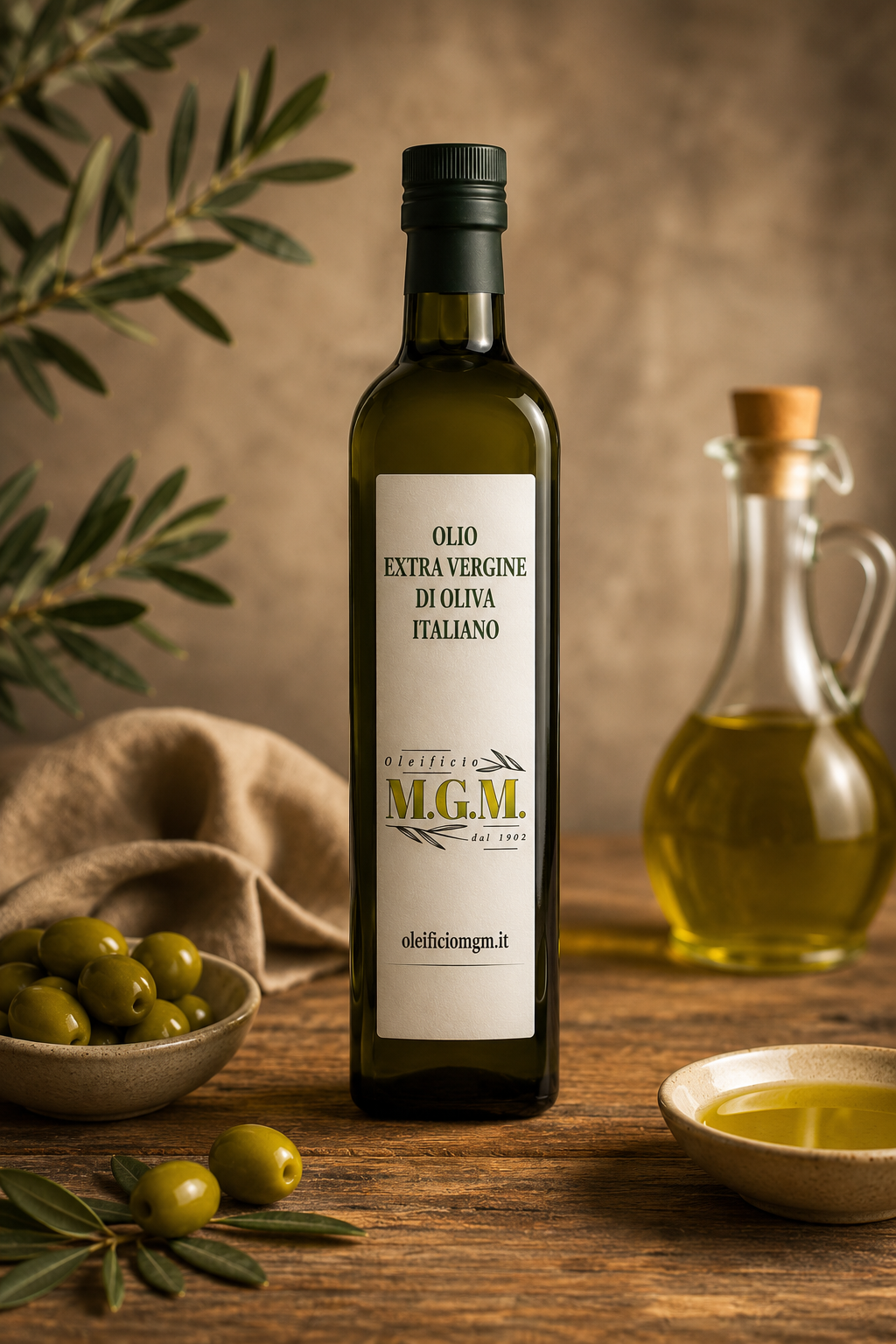 Olio Extravergine di Oliva in Bottiglia